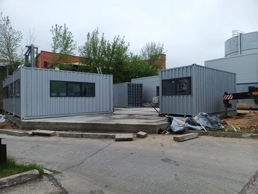Распределительно-складской комплекс из 6ти 20-футовых контейнеров
